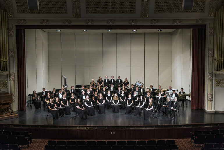 Symphonic Band performs music with a message