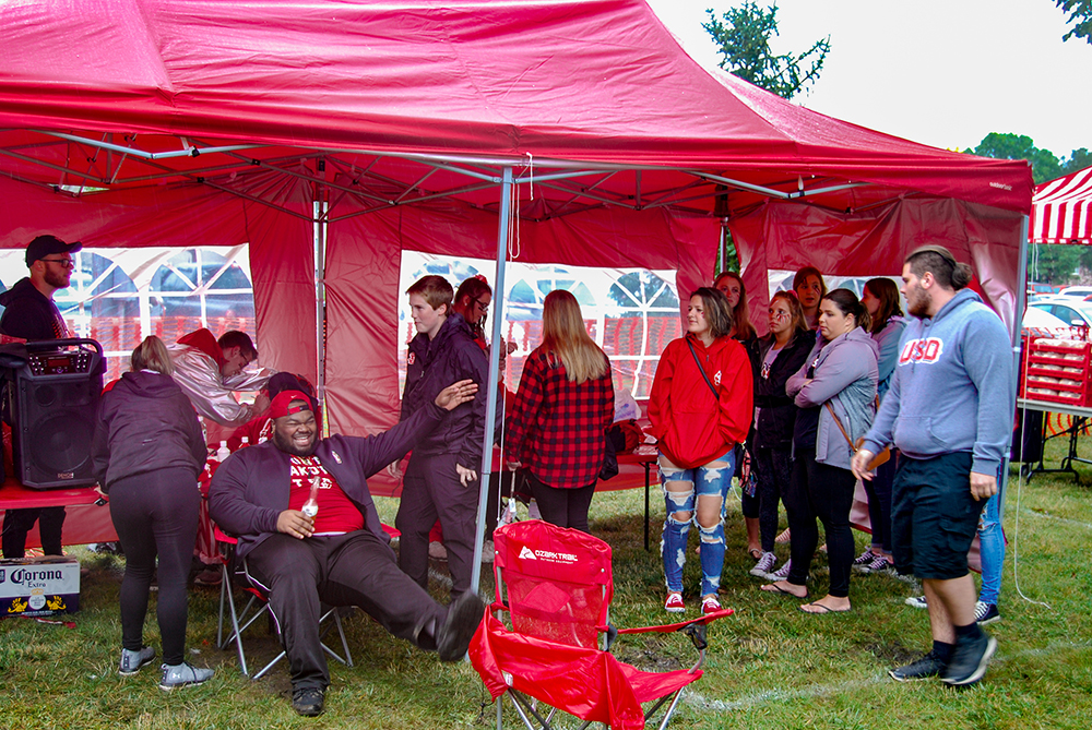 SGA discusses no tailgating for spring football