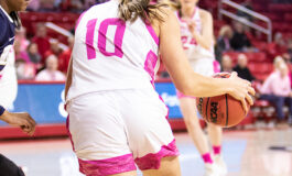 Coyote women’s basketball pink jersey auction takes place this week