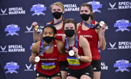 Coyotes place second, third at Indoor Track Summit League Championships