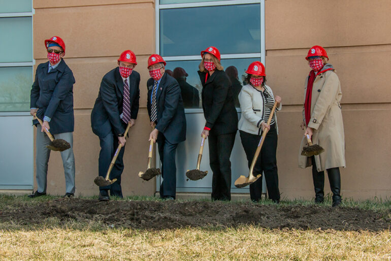 Breaking Ground on New Health Sciences Building