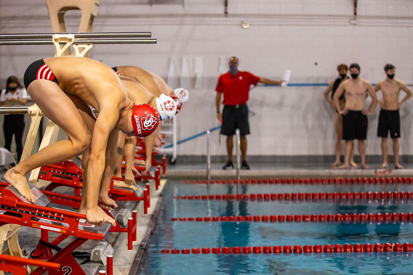 Men’s swimming and diving team make school history