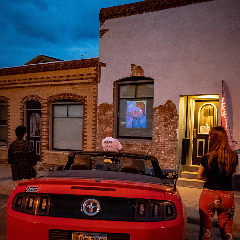 Packard Exhibition held as drive-in event