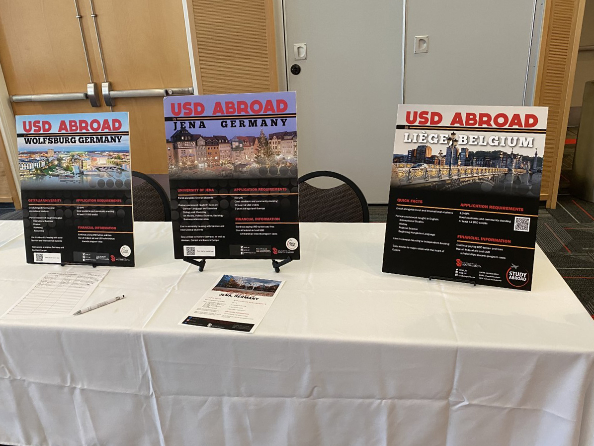 Study Abroad opportunities available to USD students