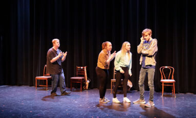 "[title of show]" involves audience, breaks the fourth wall