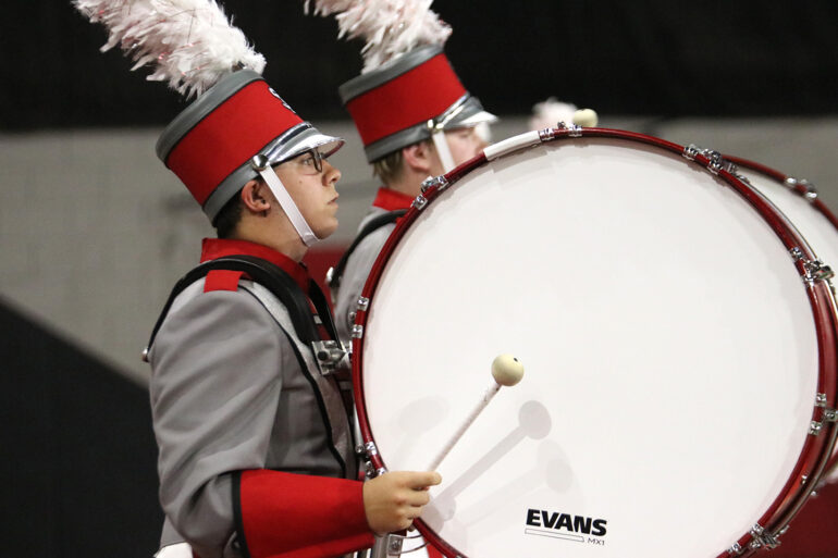 High school marching bands compete in Vermillion