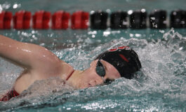 The Coyote women swim and dive cruises to season opening win
