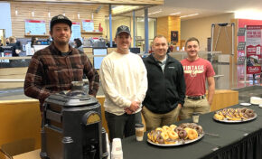 Coffee with USD Veterans promotes SVRC
