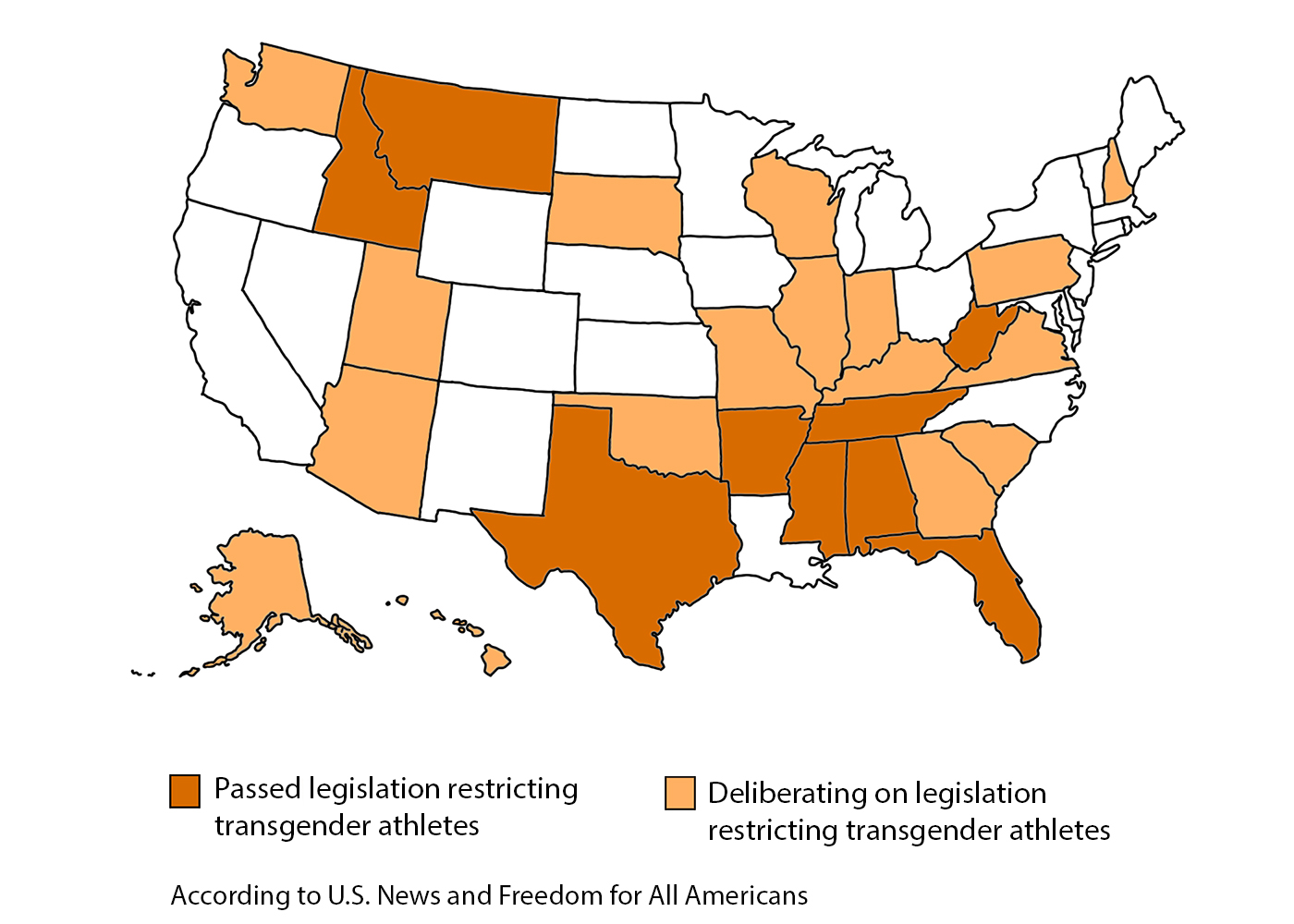 Legislation poses threat to transgender athletes in South Dakota
