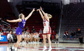 USD women's basketball sweeps last three games of regular season