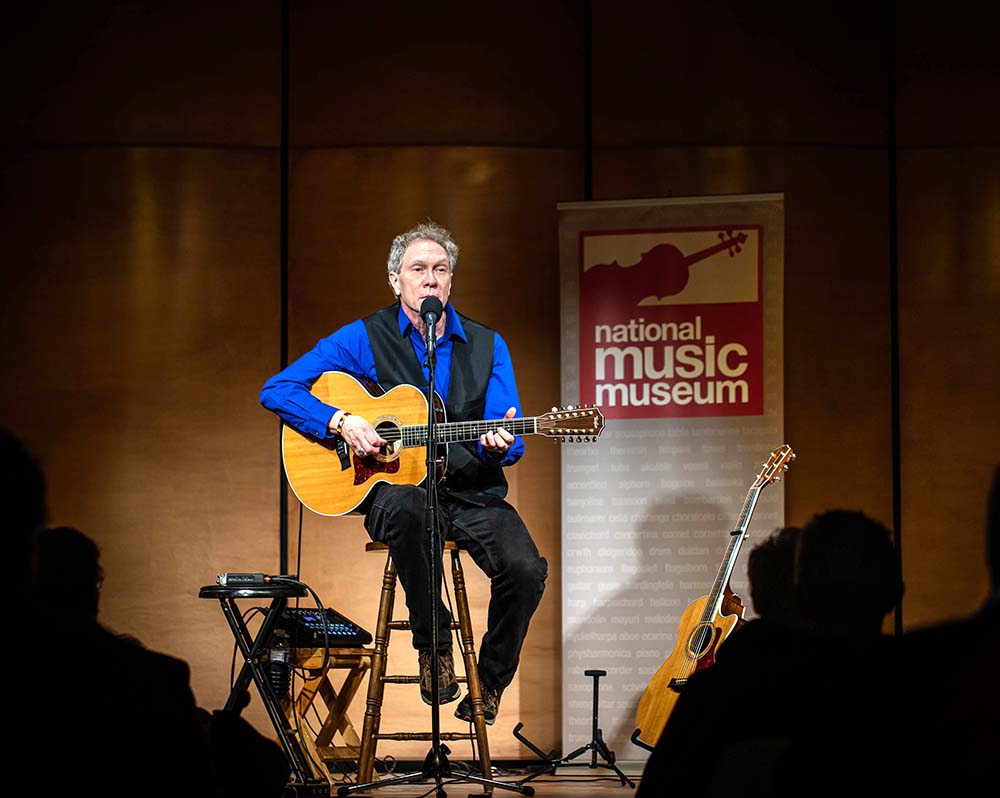 Minnesotan artist shares songs and stories with USD
