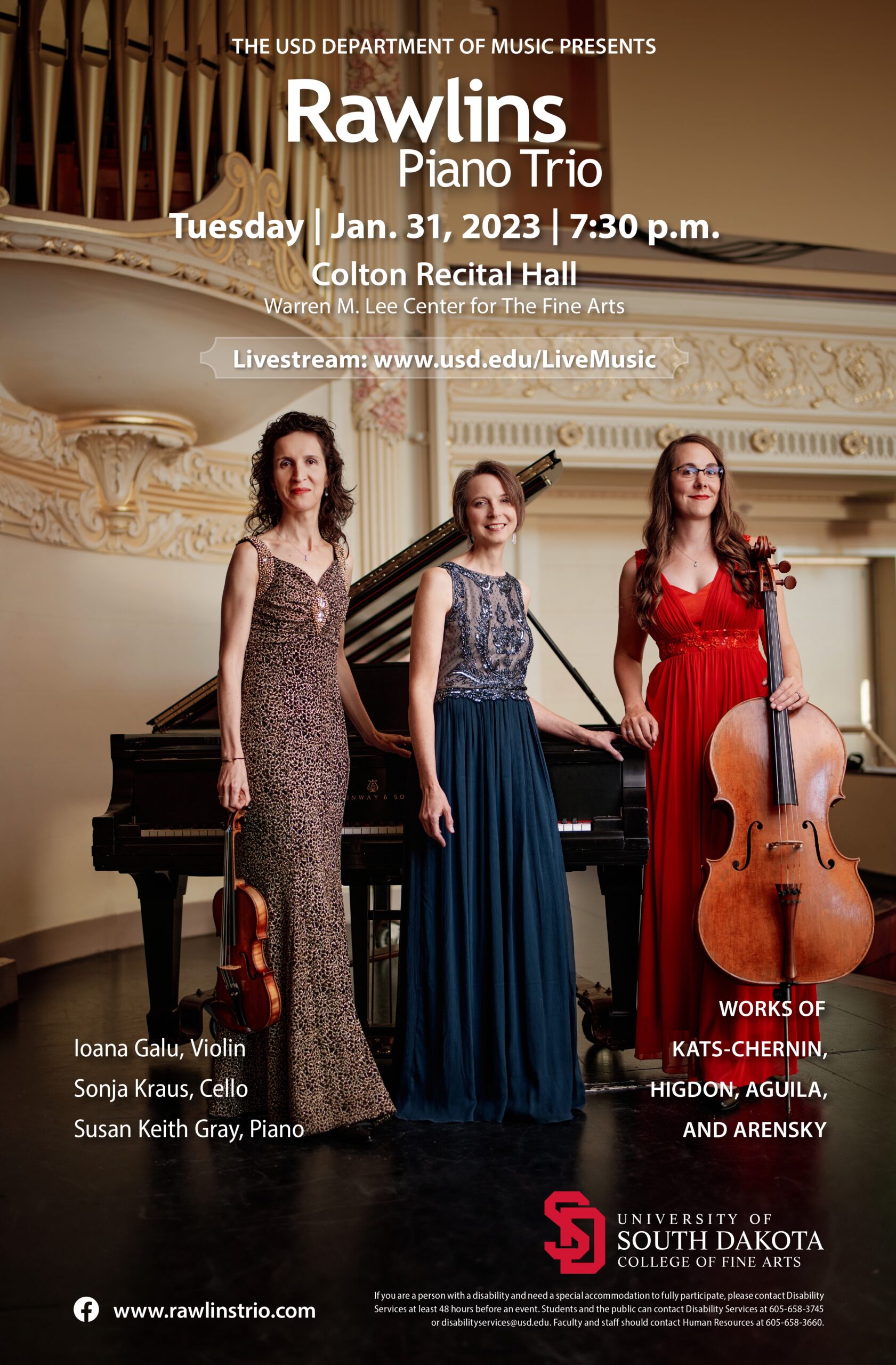 Professional Piano Trio Program