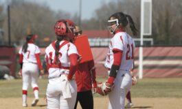 <strong>Edwards Throws a No-Hitter as Softball Defeats Western Illinois</strong>