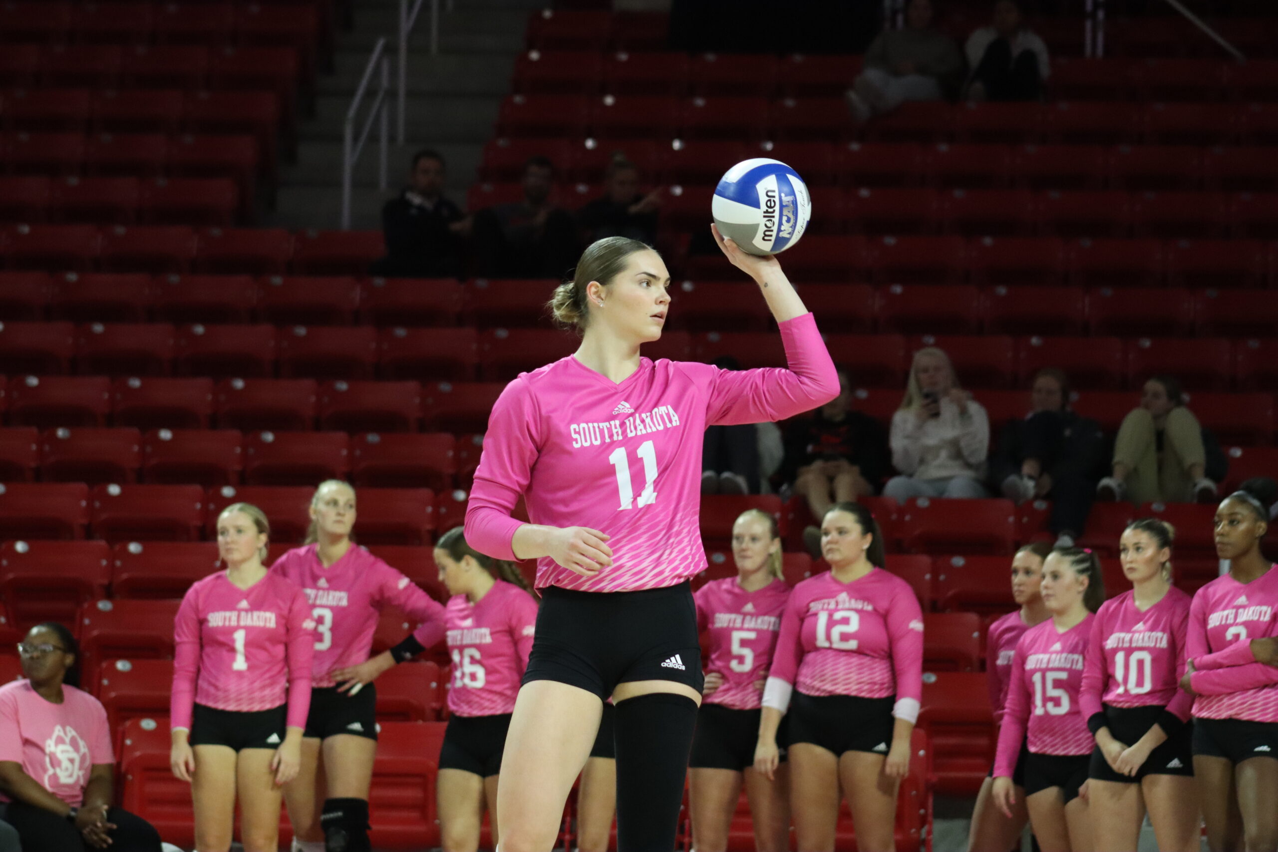 Volleyball Four Game Win Streak Ends in Kansas City