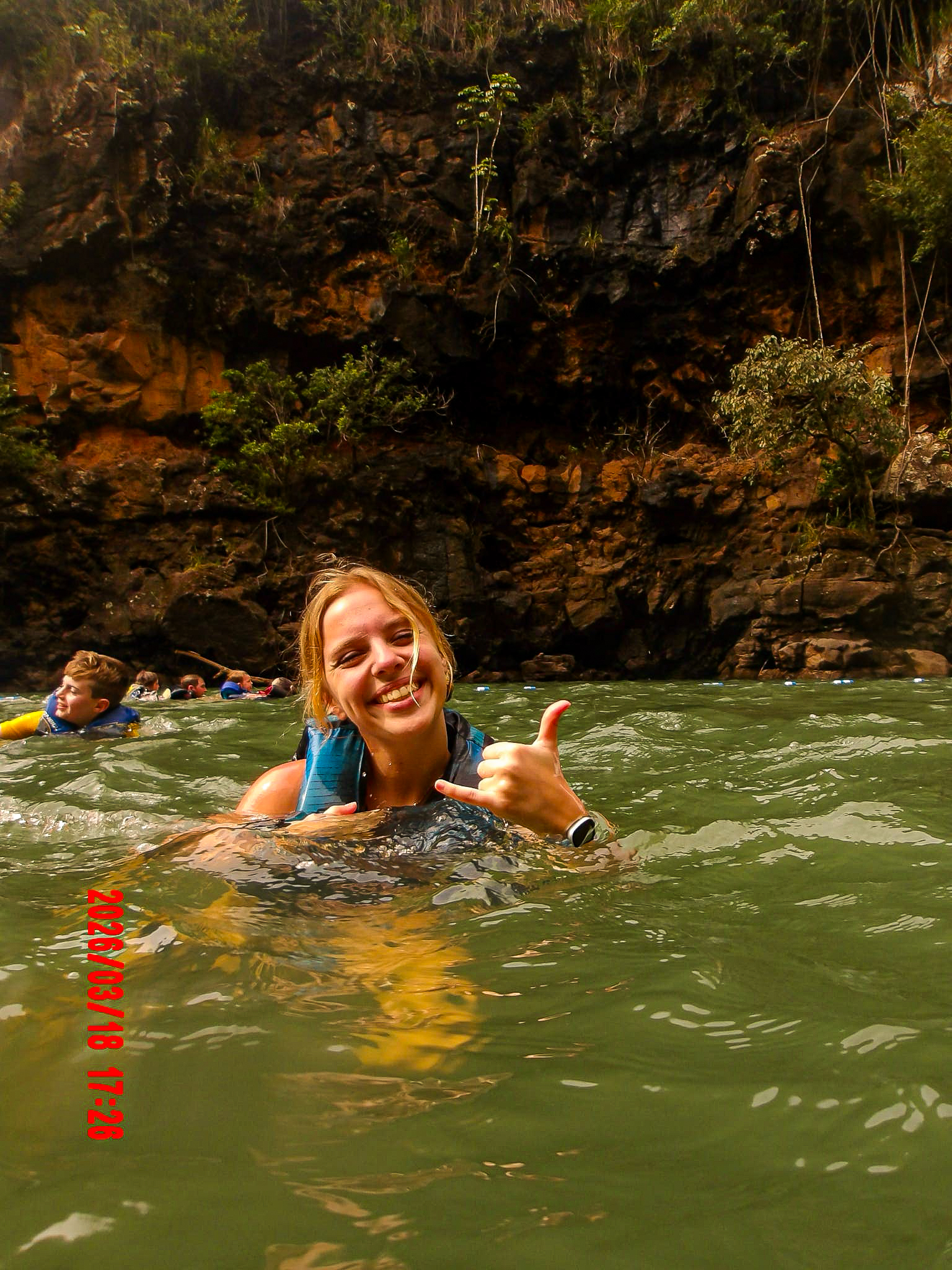 Honors students learning outside the classroom