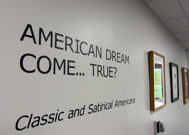 “American Dream Come… True?” satirical Americana exhibit 