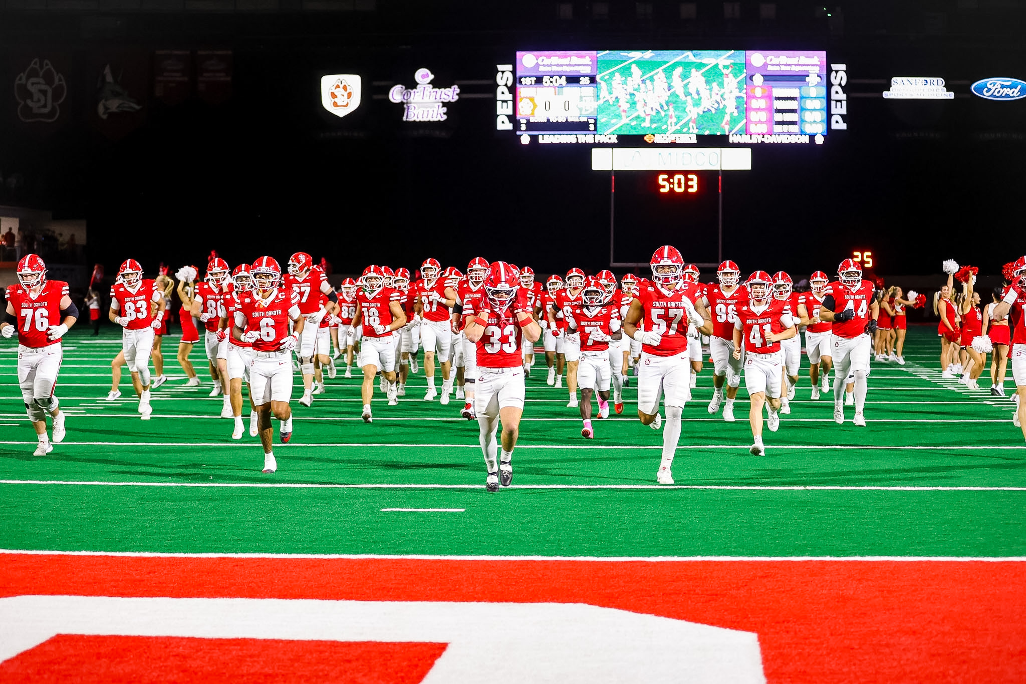 Football finds their stride