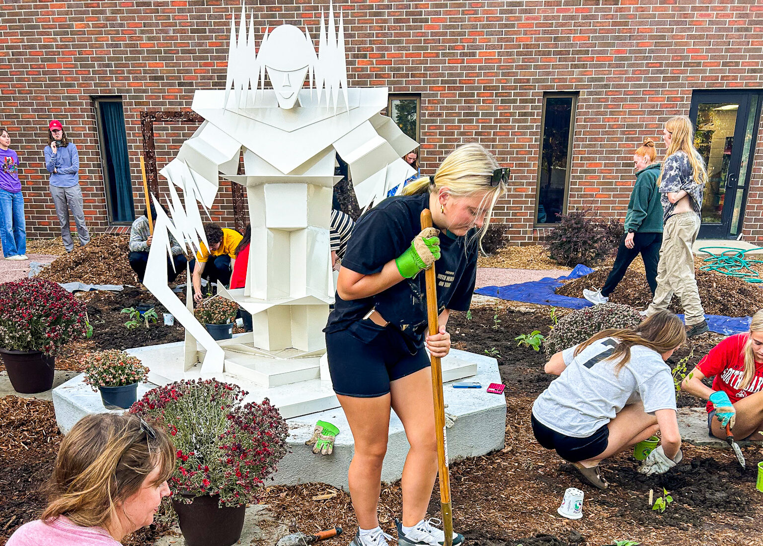 Planting the “Victorious” garden